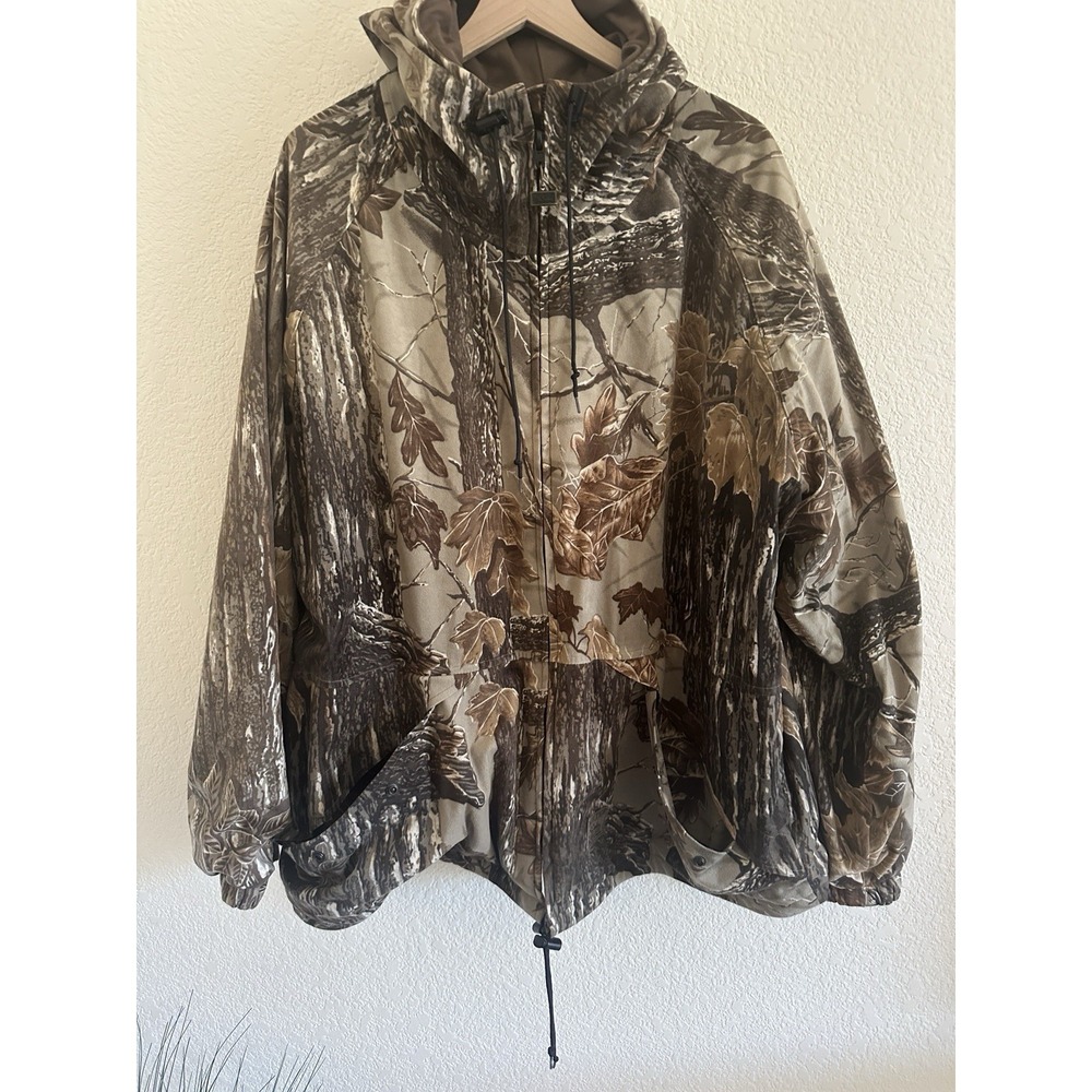 Vintage Walls Hunters Camouflage Jacket Men's 2XL Water-Pruf Advantage Timber